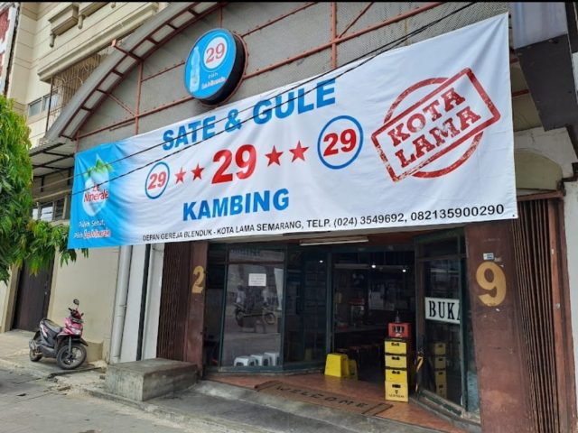 Sate dan Gulai Kambing 29 kota Lama
